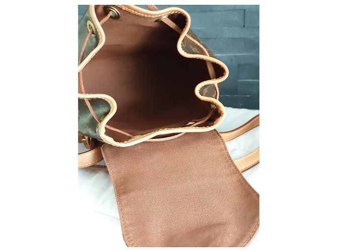 Louis Vuitton Mini MONTSOURIS Rucksack Braun - Ansicht 7