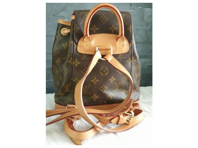 Louis Vuitton Mini MONTSOURIS Rucksack Braun - Ansicht 9