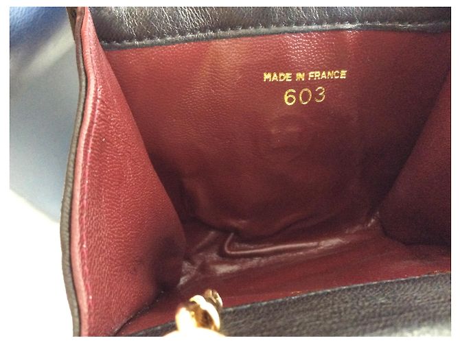 Chanel Wallet on Chain in pelle nera Nero - vista 10