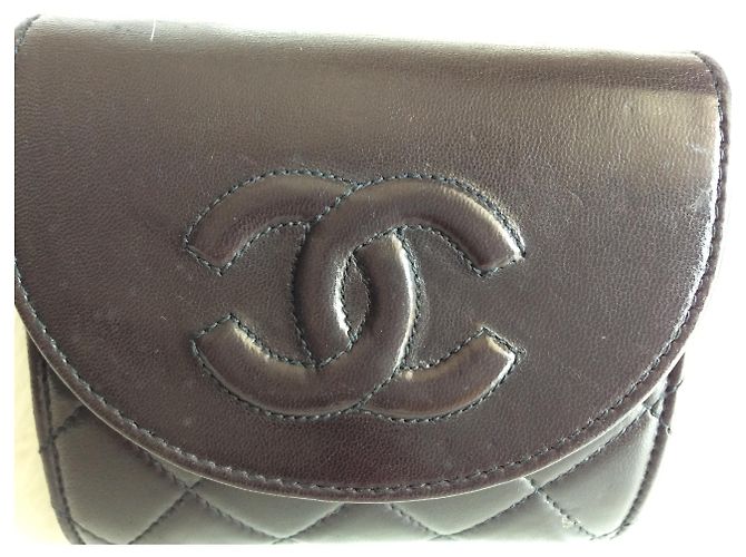 Chanel Wallet on Chain in pelle nera Nero - vista 11