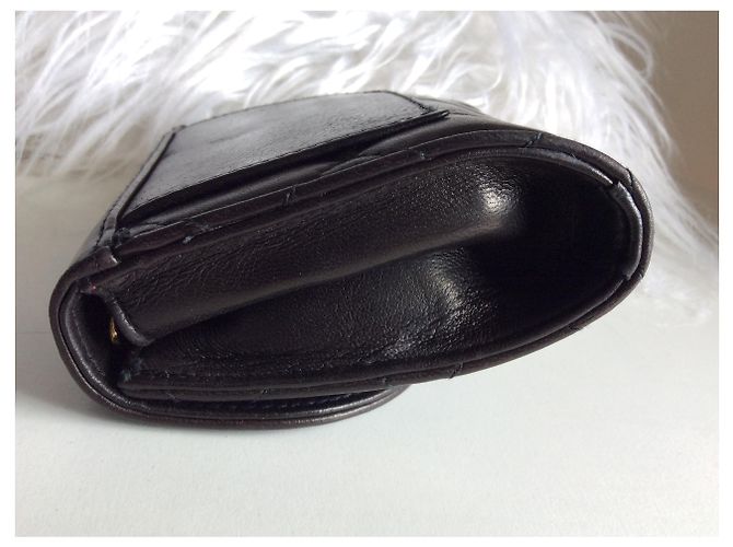 Chanel Wallet on Chain in pelle nera Nero - vista 13