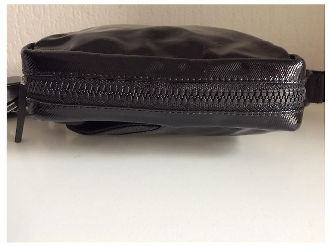 Pochette Chanel in Nylon Nero - vista 10