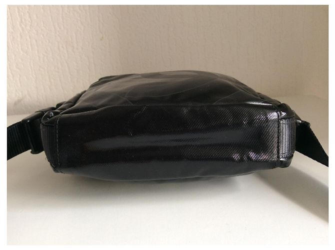 Pochette Chanel in Nylon Nero - vista 11
