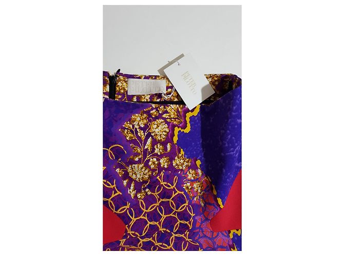 Gonna multicolore Peter Pilotto in viscosa ed elastan - vista 3