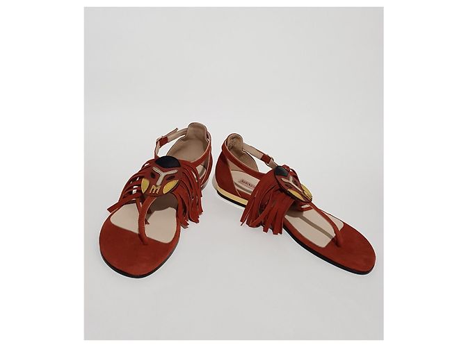 Sandali in pelle My Suelly Multicolore - vista 4