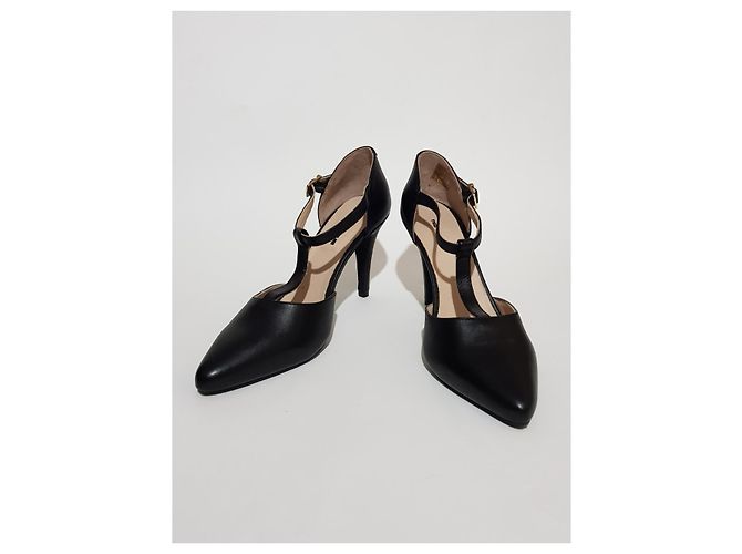 Autre Marque Décolleté Ted Lapidus in pelle nera Nero - vista 3