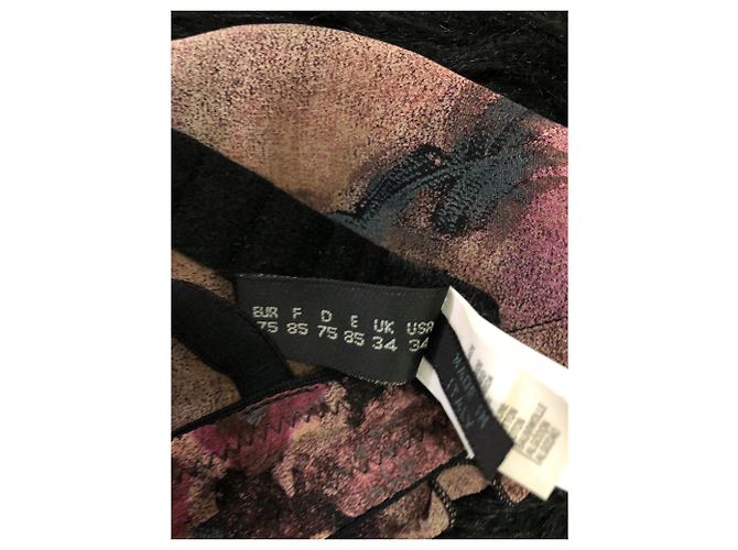 Set Reggiseno e Perizoma La Perla T2 in Seta Multicolore - vista 9