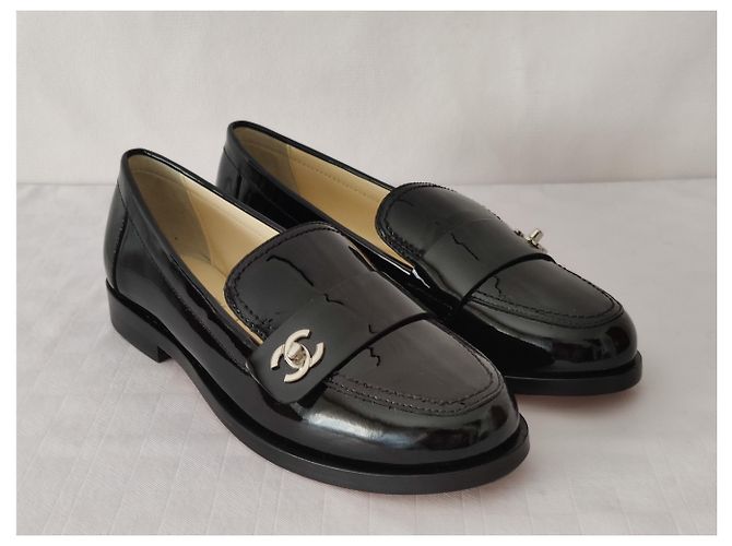 Chanel Schnürschuhe Schwarz - Ansicht 2