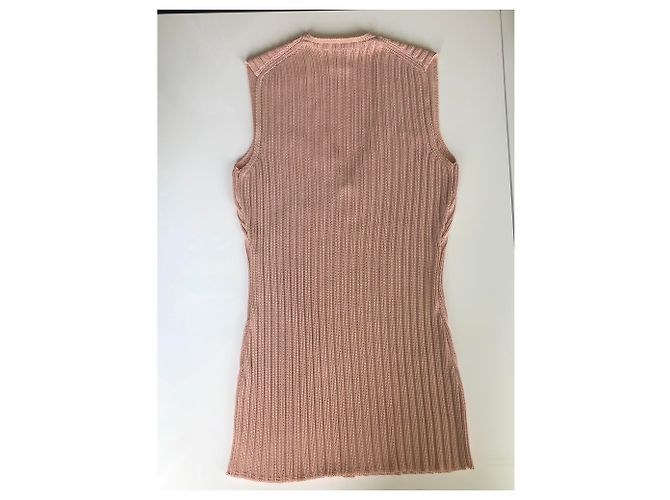 Chanel De punto superior Rosa - vista 3
