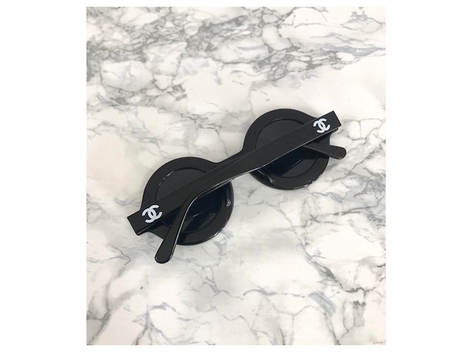 Occhiali vintage Chanel Paris Collector Nero - vista 5