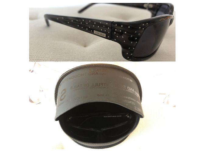 Gafas de sol Ikks Gris oscuro plástico Gris antracita - vista 3
