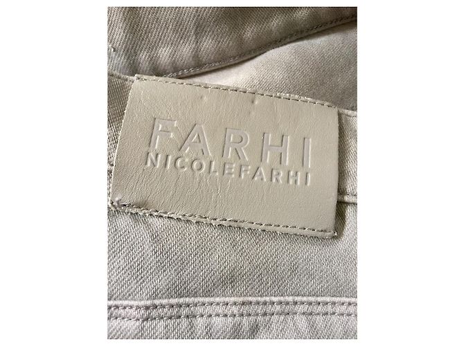 Vaqueros Nicole Fahri de denim gris elásticos - vista 4