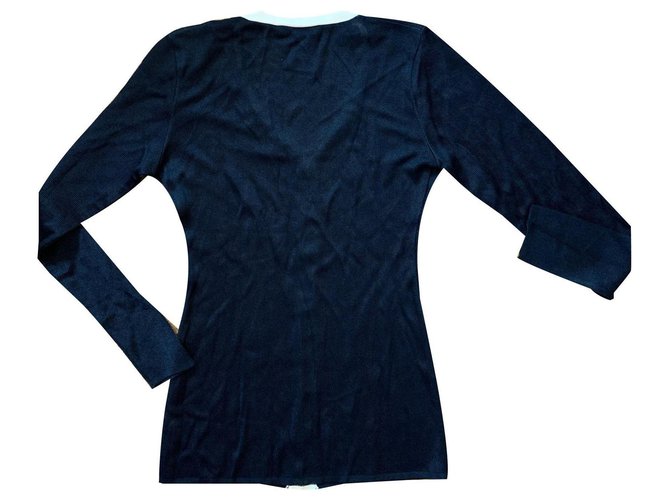 Suíte Pullover...de chantal Thomass Preto Branco - vista 2