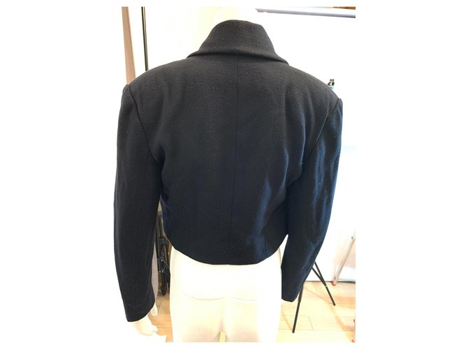 Bolero Chloé preto de algodão - vista 3