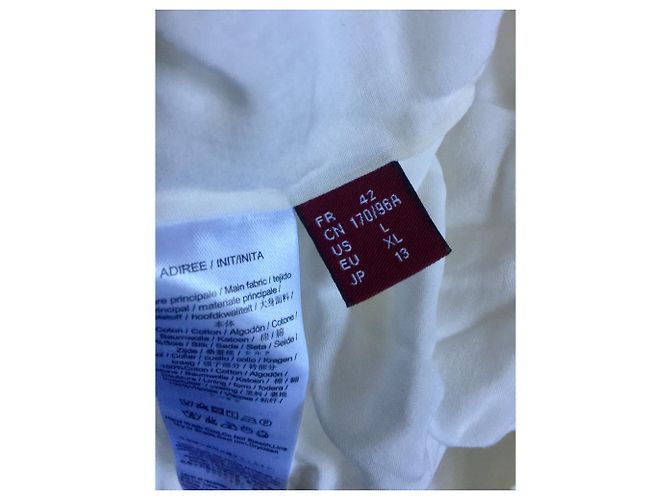 Comptoir Des Cotonniers Seidenmischkleid weiß - Ansicht 7