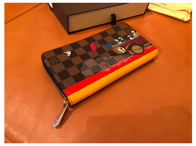 Cartera Louis Vuitton Evasion Zippy Edición Limitada Multicolor - vista 4