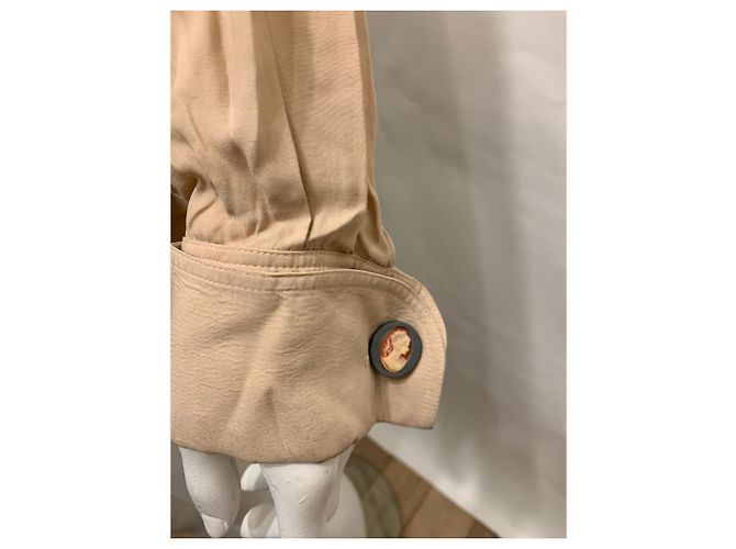 Camisa Chantal Thomass Smock de Viscosa Rosa Beige - vista 4