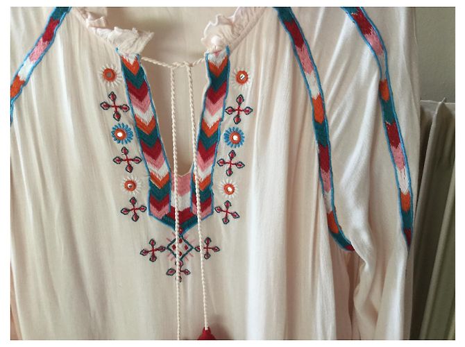 Nina Kaufmann Djellaba Rosa - vista 2