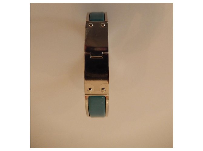 Hermès PULSERA DE UNI HINGE Azul - vista 5
