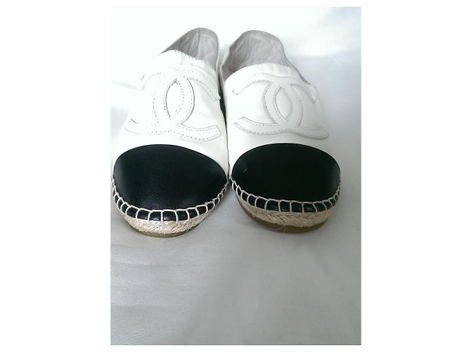 Chanel Espadrilles Black White - view 3