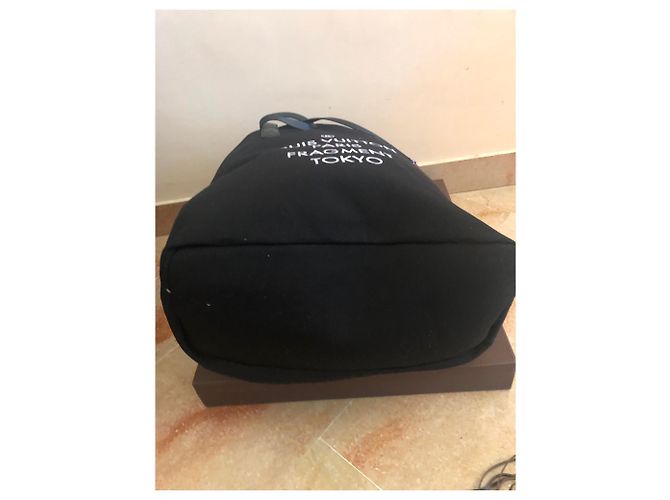Sac Louis Vuitton Cabas light Noir - vue 3
