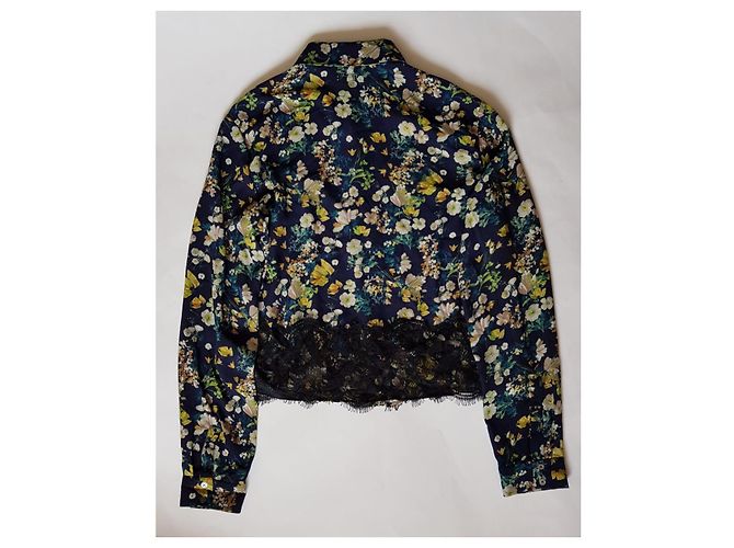 Camisa floral Rachel Roy de poliéster Talla L Multicolor - vista 2