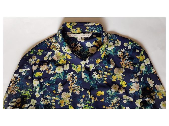 Camisa floral Rachel Roy de poliéster Talla L Multicolor - vista 3