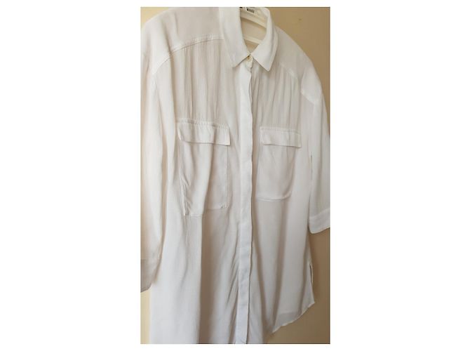 Camisa branca All Saints Branco - vista 2