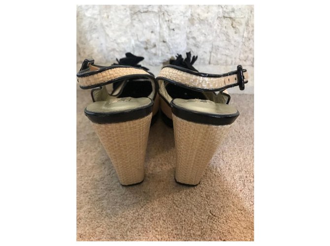 Dune Sandalen Schwarz Roh - Ansicht 5