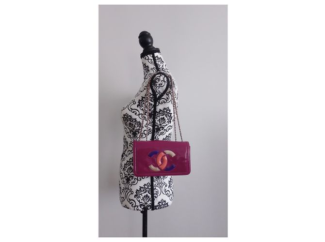 Borsa per rossetto rosa Chanel - vista 2