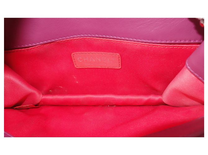 Borsa per rossetto rosa Chanel - vista 8