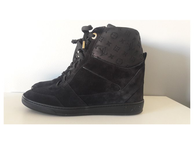 louis vuitton millenium wedge sneaker