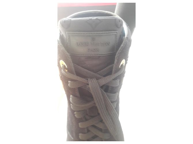 Louis Vuitton Millenium Wedge Sneakers Schwarz - Ansicht 7