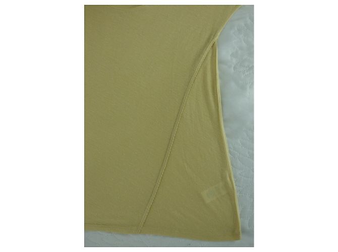 T-shirt Zadig & Voltaire gialla in seta e modal Giallo - vista 13