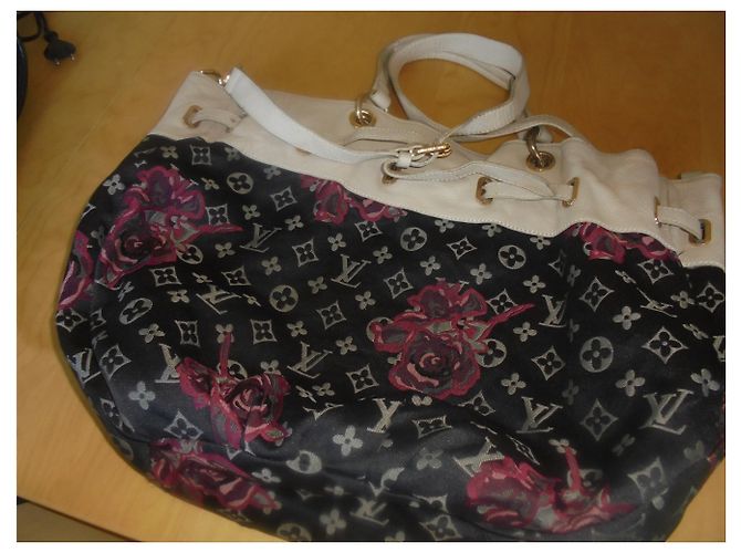 Borsa vintage da collezione Louis Vuitton XXL Beige - vista 3