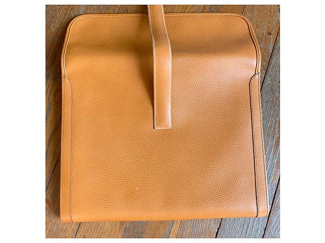 Hermès Jige GM Beige Caramelo - vista 15