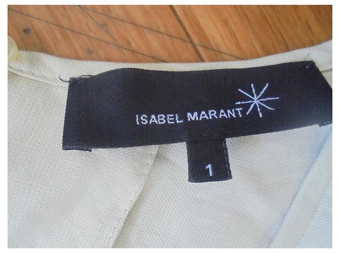 Isabel Marant Isabelle Marant: abito da cucito in cupro Sabbia - vista 3