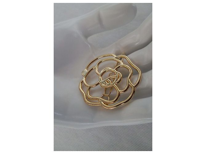 Chanel MORSETTO CAMELIA D'oro - vista 2