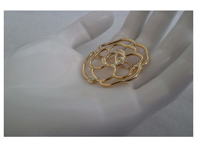 Chanel MORSETTO CAMELIA D'oro - vista 3