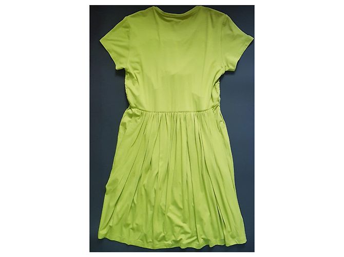 Vestido Carven verde de viscosa Talla M - vista 2