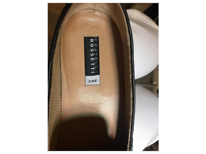 Fratelli Rosseti Espadrilles aus weißem Lammleder - Ansicht 2