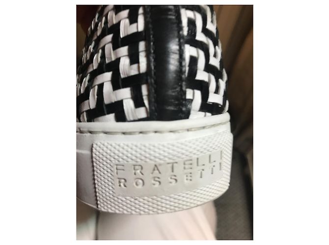 Fratelli Rosseti Espadrilles aus weißem Lammleder - Ansicht 4