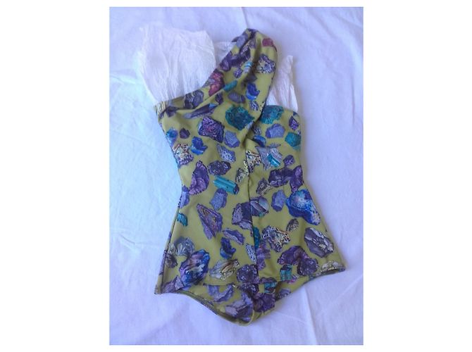Hermès Swimsuit e sarongue Hermes imprime "Minerais" Multicor - vista 2