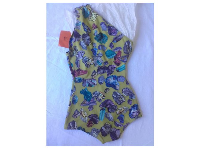 Hermès Swimsuit e sarongue Hermes imprime "Minerais" Multicor - vista 3