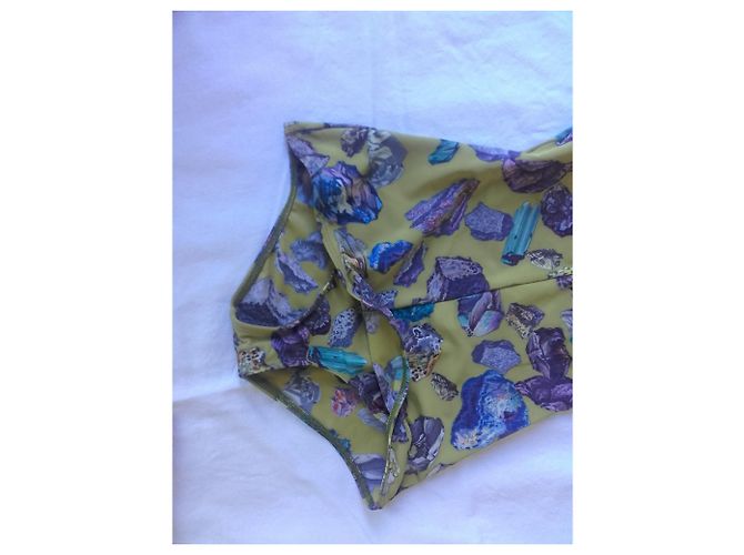 Hermès Swimsuit e sarongue Hermes imprime "Minerais" Multicor - vista 5