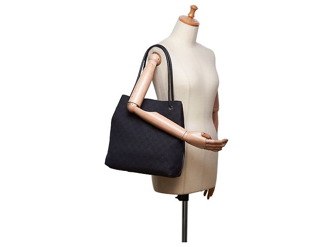Tote bag Gucci GG GG nera - vista 10