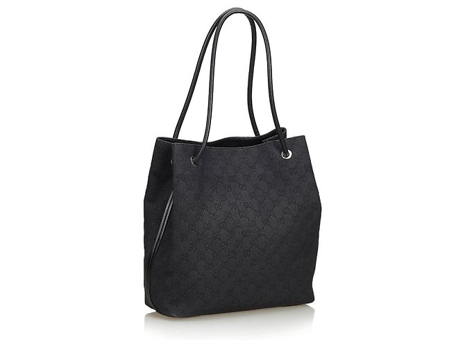 Tote bag Gucci GG GG nera - vista 2