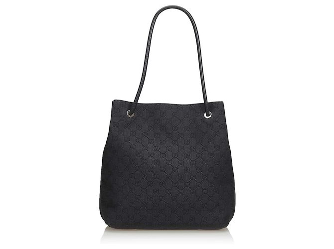 Tote bag Gucci GG GG nera - vista 3