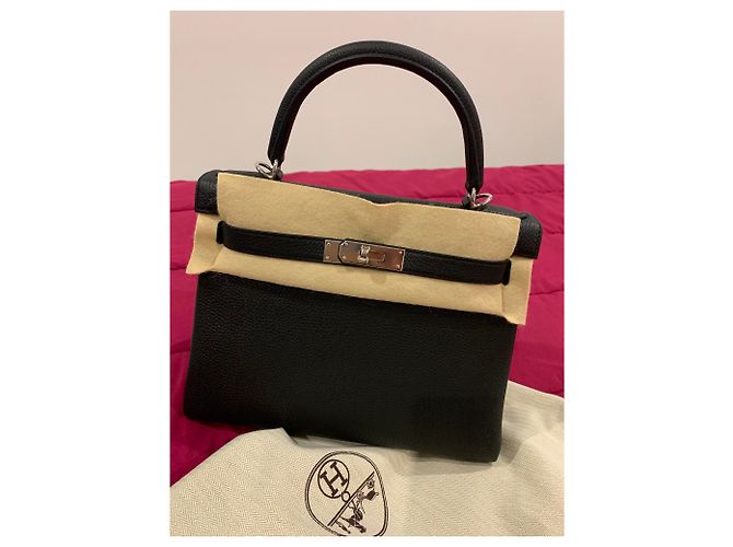 Hermès Kelly 28 Nero - vista 2