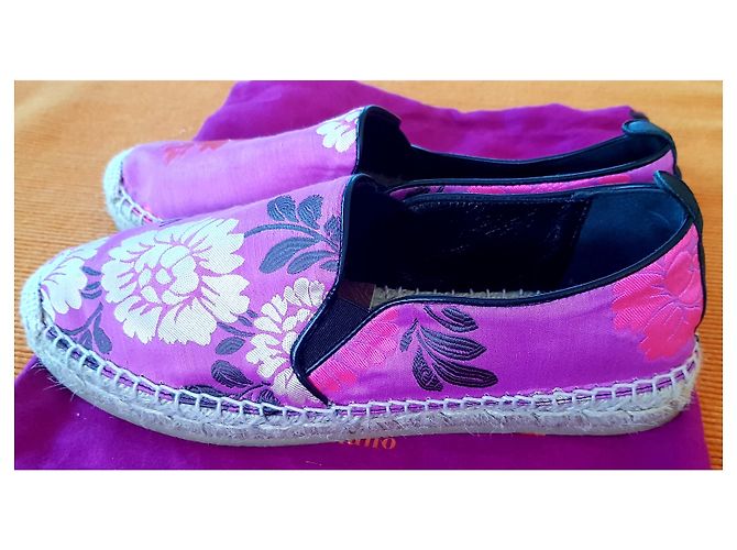 Etro Espadrilles Schwarz Rosa Pink - Ansicht 3